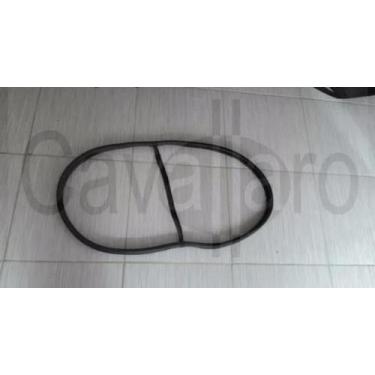 Imagem de Par Borracha Vidro Correr Porta Mb 608 Esq + Dir - Cavallaro auto peça