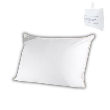 Imagem de TRAVESSEIRO TOQUE DE PLUMA 50x90 - BUDDEMEYER: Branco 1011, 1 unidade