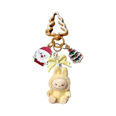 Imagem de Mini Chaveiro De Pelúcia Labubu De Vinil, Caixa Surpresa Fofa, Brinque