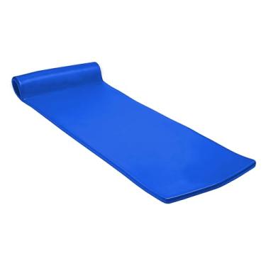 Imagem de VOS LUXX Premium Water Lounger Float | Espreguiçadeira de piscina de espuma ultra flutuante e durável para adultos | Boias de água confortáveis para piscinas, lagos e praias | Capri azul