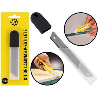 Imagem de Refil Para Estilete Lâminas De Reposição Multiuso Aço Carbono 25mm Uni