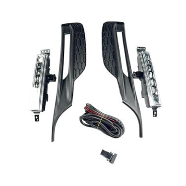 Imagem de SIEMID Kit de luz de neblina LED para Hond.a Accord Sedan 2016 2017 par com interruptor de bisel e chicote de fiação