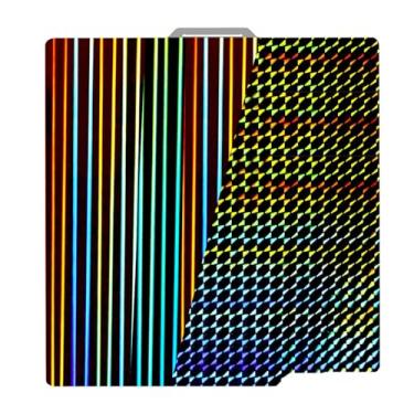 Imagem de IdeaFormer-3D Placa de construção H1H lisa para Bambu Lab A1/X1C/X1/X1E/P1S/P1P, feixe de luz flexível + placa de aço de mola fantasma H1H 257x257mm para placa de cama Bambu Labs