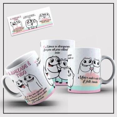 Imagem de Caneca personalizada flork amigas personalizadas vários modelos 325ml 