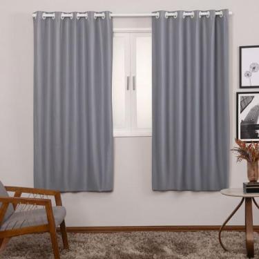 Imagem de CORTINA BLACKOUT TECIDO GROSSO PVC PARA QUARTO SALA CORTA LUZ 2,80x1,8