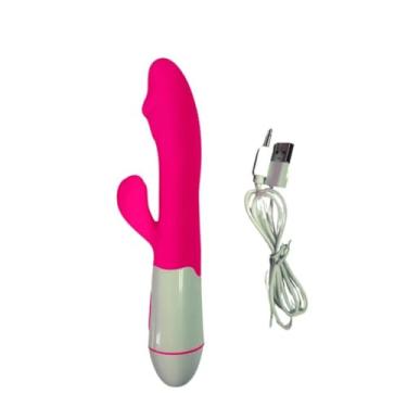 Imagem de Vibrador Feminino Recarregável Ponto G Vibrações(COM CABO)
