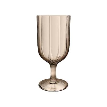 Imagem de Jogo de 6 taças Refinatto em cristal ecológico 330ml A17cm caramelo