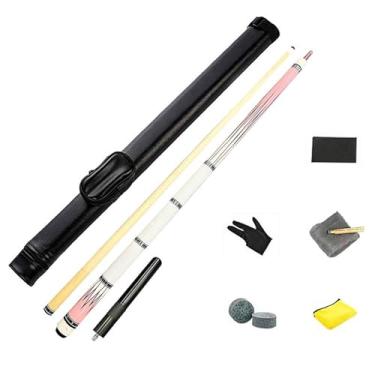 Imagem de CQBXRD Taco de sinuca de 1/2 Maple – Bastões de taco de bilhar de 147 cm para adultos, ponta de 12,5 mm, conjunto de bastões de sinuca, Palos de Billar, bastões de taco para mesa de sinuca (Um taco de