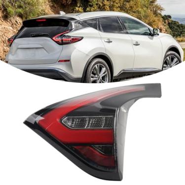 Imagem de YEQSHNG Conjunto de luz traseira interna compatível com Nissan Murano 2019-2024 substituição do lado direito da lâmpada traseira do passageiro