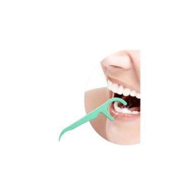 Imagem de Fio Denta Flosser Menta Haste Action Floss Pick 150 Unidades - Mint Fl