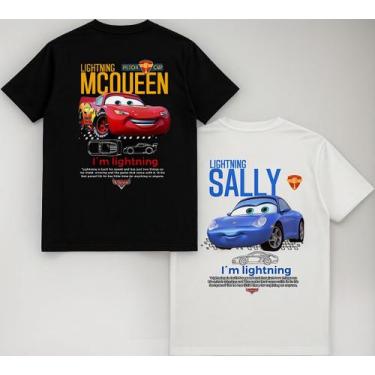 Imagem de Kit 2 Camiseta Streetwear Namorados 100% Algodão Academia - Camisa Blu