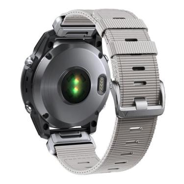 Imagem de Pulseira de relógio EKINGEEK Nylon QuickFit 22mm para Garmin Fenix 8/E