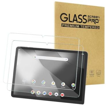 Imagem de Sozengba Pacote com 2 protetores de tela de vidro temperado Onn de 11 polegadas (modelo 2024 100146660), película protetora de tela transparente 9H HD sem bolhas para Walmart Onn. Tablet Pro 2024 de