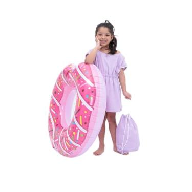 Imagem de Saída de Praia Infantil Conchinha - túnica e mochilinha