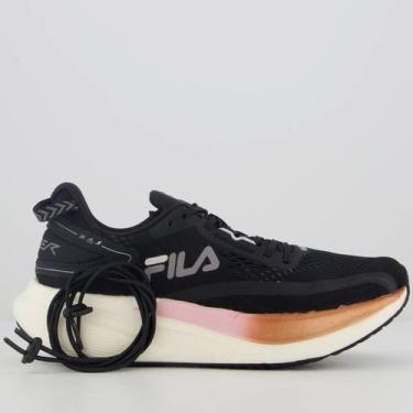 Imagem de Tênis Fila Racer T2 Extreme Feminino Preto, 37