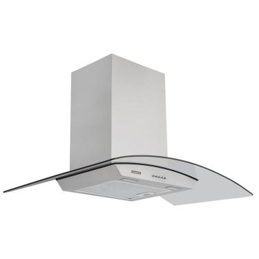 Imagem de Coifa de Parede Tramontina New Vetro 90 Inox com Vidro Temperado – 90cm