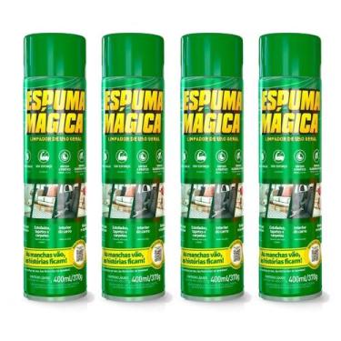 Imagem de Kit Espuma Magica Proauto Com 4un 400ml