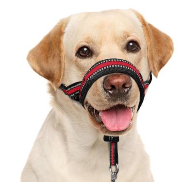 Imagem de Coleira de cabeça de cachorro BARKLESS Soft No Pull acolchoada para cães de médio e grande porte