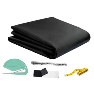 Imagem de Ｂｅｓｇａ Cortinas blackout para janelas, película sem perfuração, faça você mesmo, cobertura de janela blackout, persianas para quarto, acessórios de, 1.45mx1m