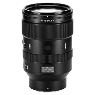 Imagem de VILTROX Lente 135 mm F1.8 LAB Z para câmeras Nikon Z Mount Full-Frame, lente teleobjetiva média autofoco com motor VCM, elementos ED, foco interno, 135 mm f/1.8 Z para Z9 Z8 Z6 Z7II Z5 Zf