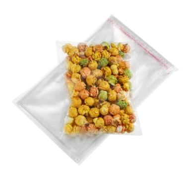 Imagem de DOCATATION Sacos de celofane para violoncelo resseláveis, sacos transparentes para biscoitos, biscoitos de embalagem, favores, produtos para sacos de celofane de embrulho de presente