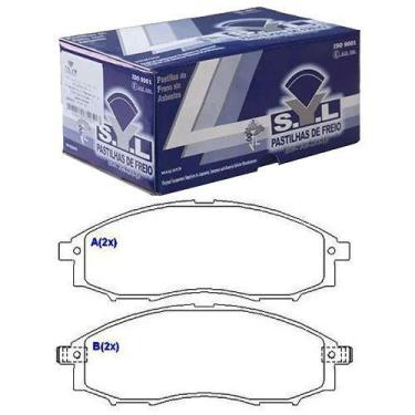 Imagem de Pastilha De Freio Dianteira - Sistema Akebono - QUEST 03 / XTERRA 00 -