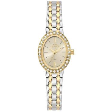 Imagem de Relógio Technos Feminino Mini Joia Bicolor - 2035NAH/1D