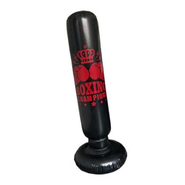 Imagem de UGPLM Saco de pancadas inflável, equipamento para prática de karatê, taekwondo, mma, boxe, 62,99 polegadas, saco de boxe para treino de kickboxing