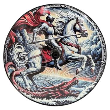 Imagem de Incensário Porta Incenso Vareta Imagem Orixá Vidro + Incenso (São Jorge)