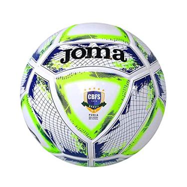 Imagem de BOLA DE FUTSAL FURIA CBFS TAMANHO 62 ADULTO BRANCO VERDE E AZUL JOMA