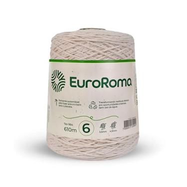 Imagem de Barbante Cru Euroroma (Cru, Fio Ne 4/6 com 600g e 610m)