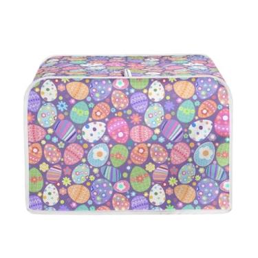 Imagem de Eheartsgir Bolsa de armazenamento para torradeira de ovos de páscoa, capa para máquina de fazer pão de tamanho padrão, protetor de eletrodomésticos pequenos para presente de dia dos namorados