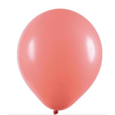 Imagem de BALÃO LISO - ART-LATEX Nº 09 - CORAL - Pacote com 50 unidades - Balões