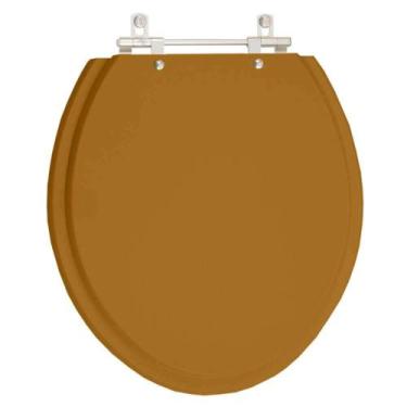 Imagem de Assento Sanitário Parati Ocre (Marrom) para vaso Logasa - Pontto Lavab