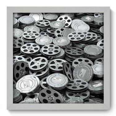 Imagem de Quadro Decorativo - Cinema - 33cm x 33cm - 040qdhb - Allodi