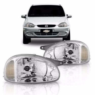 Imagem de Farol Classic Corsa 2005 2006 2007 2008 09 10 Frente Antiga - SP ACESS