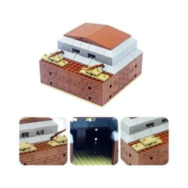 Imagem de Conjunto De Blocos De Construção De Base Militar Para Meninos, Tijolos