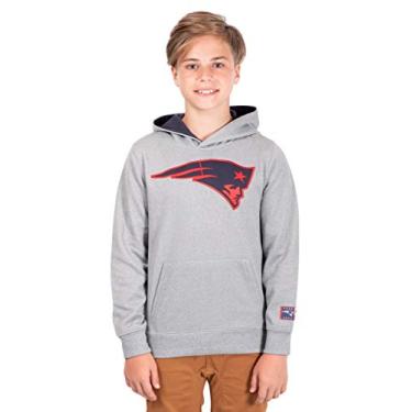 Imagem de Ultra Game Moletom com capuz juvenil NFL oficial super macio premium