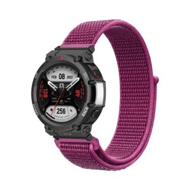 Imagem de Pulseira De Nylon Unissex Para Huami Amazfit T-REX 3/2 Smart Watch Ban