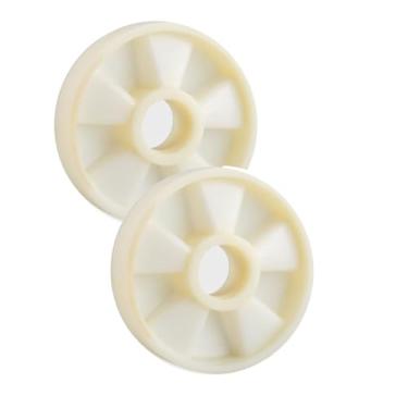 Imagem de Rolos De Porta-paletes Rodas De Nylon Sem Rolamento Rolo De Porta-paletes Tamanhos Múltiplos Rolo De Carga Roda Motriz Auxiliar Rodas Dianteiras De Empilhadeira Manual, 70x60-47
