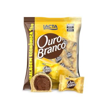 Imagem de Chocolate Ouro Branco Pacote 1Kg