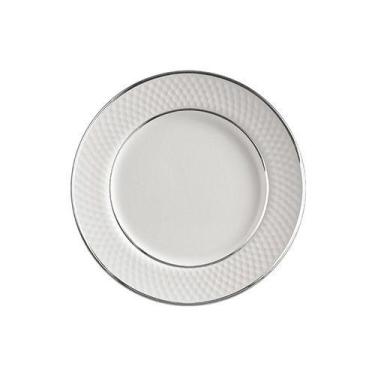 Imagem de Conjunto com 6 Pratos de Sobremesa Relevo Silver Ø21cm - Alleanza Cerâ
