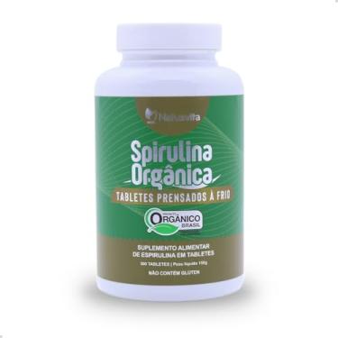 Imagem de Spirulina Orgânica 300 Tabletes. Certificada SisOrg IBD 100% Pura Prensada à Frio