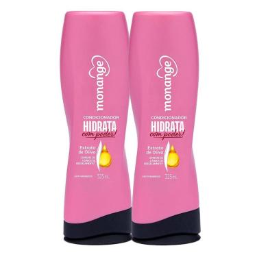 Imagem de Kit 2 Condicionador Monange Hidrata com Poder 325ml