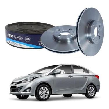 Imagem de Disco Freio Dianteiro Hb20s 1.6 16v 2012 A 2015 - MDS