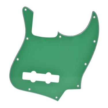 Imagem de KAISH Jazz Bass J Bass Pickguard serve para para-lama de 4 cordas EUA/Mexican Jazz Bass Green 3 Ply