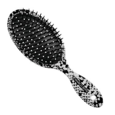 Imagem de Escova de Cabelo Para Uso Diário Snack Nylon Oval Marco Boni, Branco