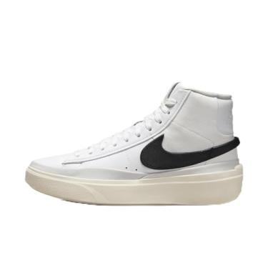 Imagem de Nike Tênis masculino Blazer Phantom médio, White Black Summit Phantom, 36 EU
