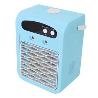 Imagem de Generic Ar Condicionado para Mesa, 1000 Ml de Ar Condicionado Portátil USB Recarregável para Quarto (Azul)