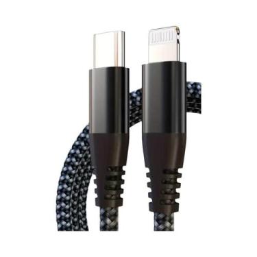 Imagem de Cabo De Carregamento Rápido Tipo C Para Lightning Para iPhone 14 13 12